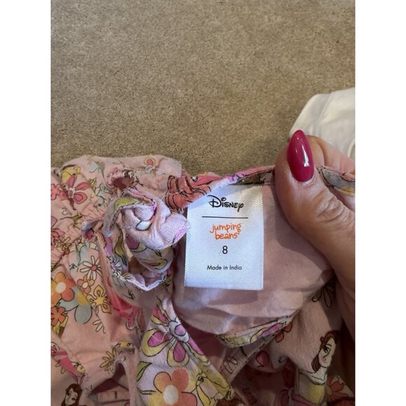 Girls Clothes Bulk Lot Disney Princess Summer Spring Size 8 Jumping Beans Knit - Picture 4 of 16